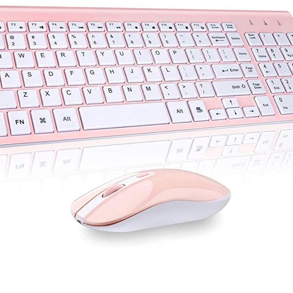 Blush Pink Mouse and Key board - Picture 4 of 8